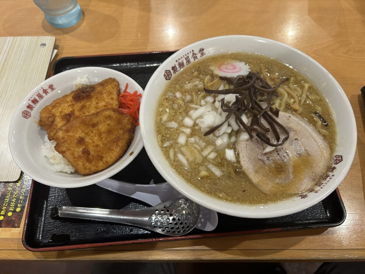 背脂ラーメン